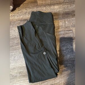 Lululemon Olive green Speed Tights with pockets